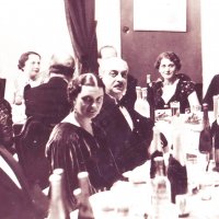 Szinyei-vacsorán a Fészekben / Szinyei-dinner in the „Fészek” Club of artists (1937)